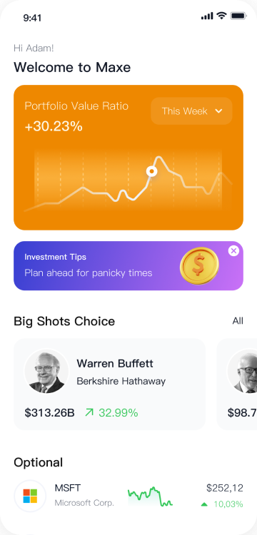 1. MAXE: AI-Powered Investment Assistant